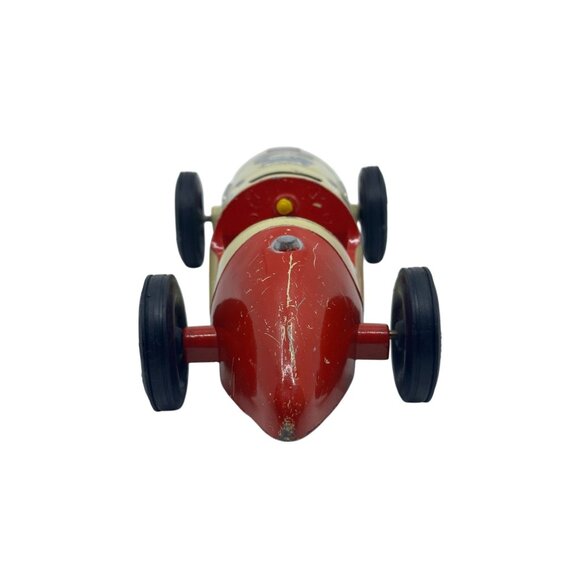 Vintage Renwal Ferrari Racer Tin Toy Car True Scale Replica Grand Prix Model USA - Picture 16 of 16